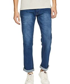 Max Men Men Stonewashed Regular Fit Jeans (NOOSNSMMBRDMID Blue_30)