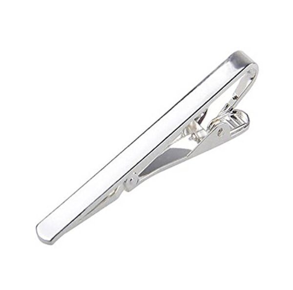 Michelangelo Brass Tie Pin For Men (Silver)