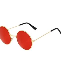 The Tinted Story Conway Street Sunglasses, S, Unisex (Red)